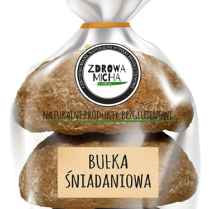BUŁKA ŚNIADANIOWA BEZGLUTENOWA (3 szt.) 300 g - ZDROWA MICHA (NA ZAMÓWIENIE)