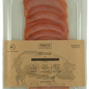 SCHAB WIEPRZOWY DOJRZEWAJĄCY PLASTRY BEZGLUTENOWY 65 g - PAWĘTA