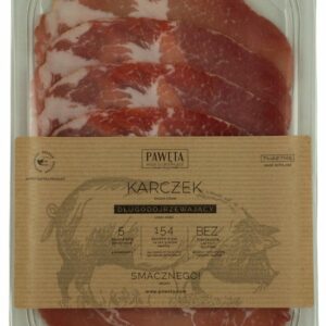 KARCZEK WIEPRZOWY DOJRZEWAJĄCY PLASTRY BEZGLUTENOWY 65 g - PAWĘTA
