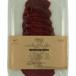 UDZIEC Z JELENIA DOJRZEWAJĄCY PLASTRY BEZGLUTENOWY 65 g - PAWĘTA