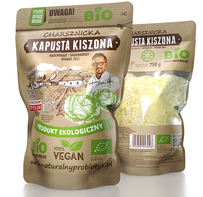 KAPUSTA KISZONA BIO 750 g - CHARSZNICKIE POLA NATURY - obrazek 2