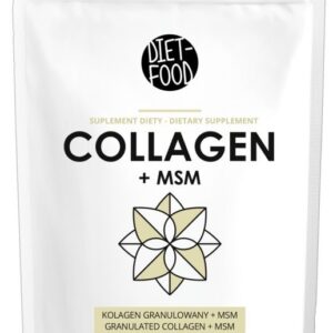 KOLAGEN + MSM INSTANT W PROSZKU 200 g - DIET-FOOD