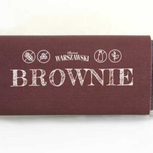 BATON BROWNIE BEZGLUTENOWY 50 g - WARSZAWSKI