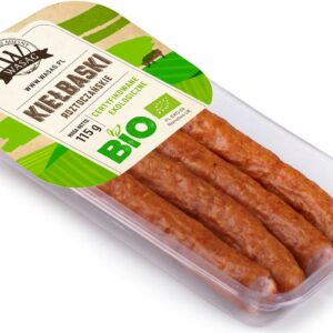 KIEŁBASKI ROZTOCZAŃSKIE BIO 115 g - WASĄG (NA ZAMÓWIENIE)
