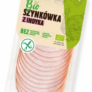 SZYNKÓWKA Z INDYKA PLASTRY BEZGLUTENOWA BIO 130 g - WASĄG (NA ZAMÓWIENIE)