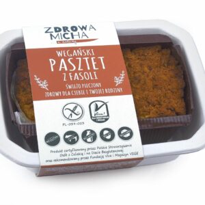 PASZTET WEGAŃSKI Z FASOLI BEZGLUTENOWY 200 g - ZDROWA MICHA (NA ZAMÓWIENIE)