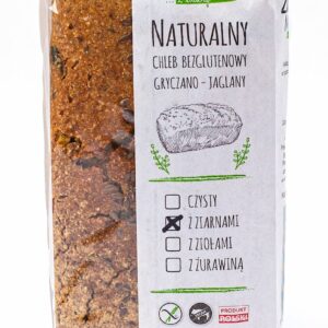 CHLEB Z ZIARNAMI BEZGLUTENOWY 600 g - ZDROWA MICHA (NA ZAMÓWIENIE)