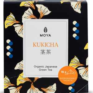 HERBATA ZIELONA KUKICHA JAPOŃSKA BIO (15 x 1,5 g) 22,5 g - MOYA MATCHA