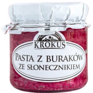 PASTA Z BURAKÓW ZE SŁONECZNIKIEM BEZGLUTENOWA 180 g - KROKUS