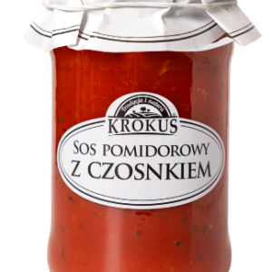 SOS POMIDOROWY Z CZOSNKIEM 340 g - KROKUS