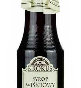 SYROP WIŚNIOWY BEZGLUTENOWY 355 g (280 ml) - KROKUS