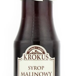 SYROP MALINOWY BEZGLUTENOWY 355 g (280 ml) - KROKUS