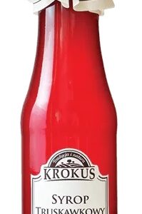SYROP TRUSKAWKOWY BEZGLUTENOWY 355 g (280 ml) - KROKUS