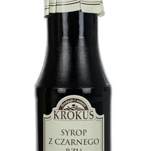 SYROP Z CZARNEGO BZU BEZGLUTENOWY 355 g (280 ml) - KROKUS