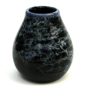 MATERO CERAMICZNE MARMOL BLUE 350 ml - YERBA MATE GREEN