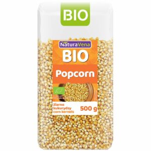 POPCORN (ZIARNO KUKURYDZY) BIO 500 g - NATURAVENA