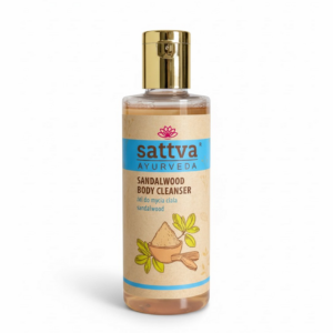 ŻEL DO MYCIA CIAŁA DRZEWO SANDAŁOWE 210 ml - SATTVA (AYURVEDA)