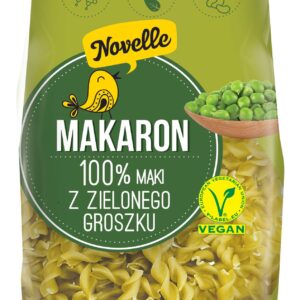 MAKARON PROTEINOWY (Z GROSZKU ZIELONEGO) ŚWIDERKI 250 g - NOVELLE
