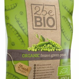 GROSZEK ZIELONY MROŻONY BEZGLUTENOWY BIO 450 g - 2beBIO