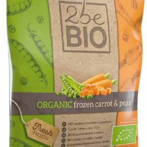 MARCHEWKA Z GROSZKIEM MROŻONA BIO 450 g - 2beBIO