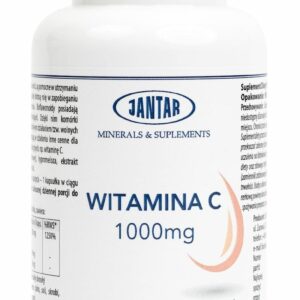 WITAMINA C (1000 mg) 90 KAPSUŁEK - JANTAR