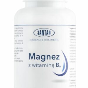 MAGNEZ + WITAMINA B6 60 KAPSUŁEK - JANTAR