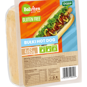 BUŁKI DO HOT DOGÓW BEZGLUTENOWE (4 szt.) 260 g - BALVITEN