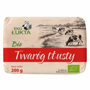 TWARÓG TŁUSTY BIO 200 g - EKO ŁUKTA