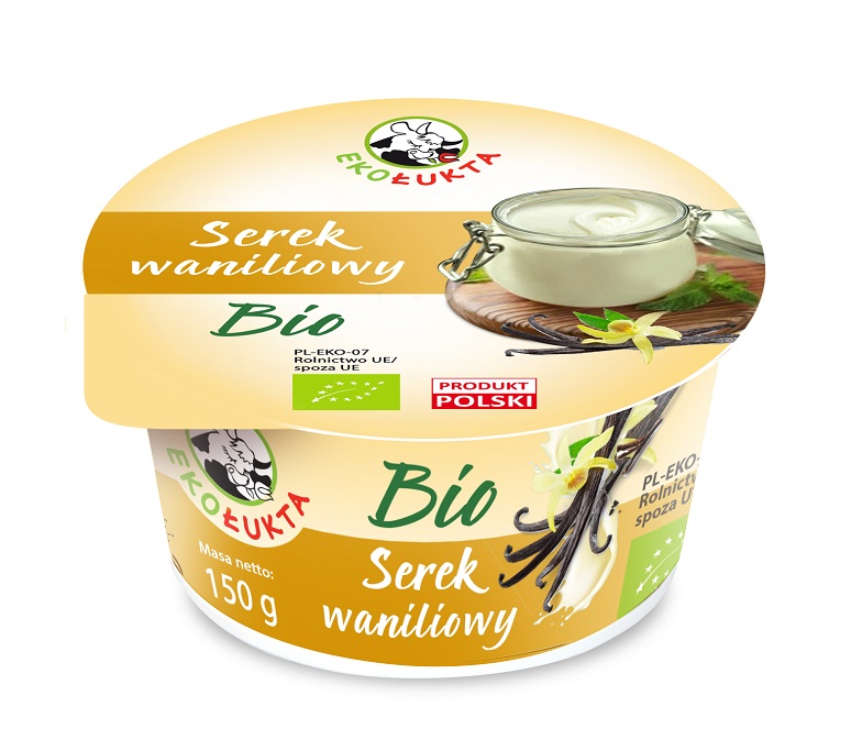 SEREK WANILIOWY BIO 150 g - EKO ŁUKTA
