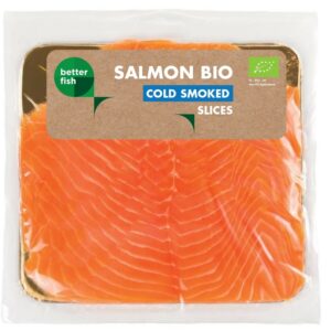 ŁOSOŚ ATLANTYCKI PLASTRY WĘDZONE NA ZIMNO BIO 100 g - BETTER FISH