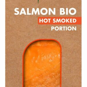 ŁOSOŚ ATLANTYCKI WĘDZONY NA GORĄCO PORCJA BIO 100 g (KOPERTA) - BETTER FISH