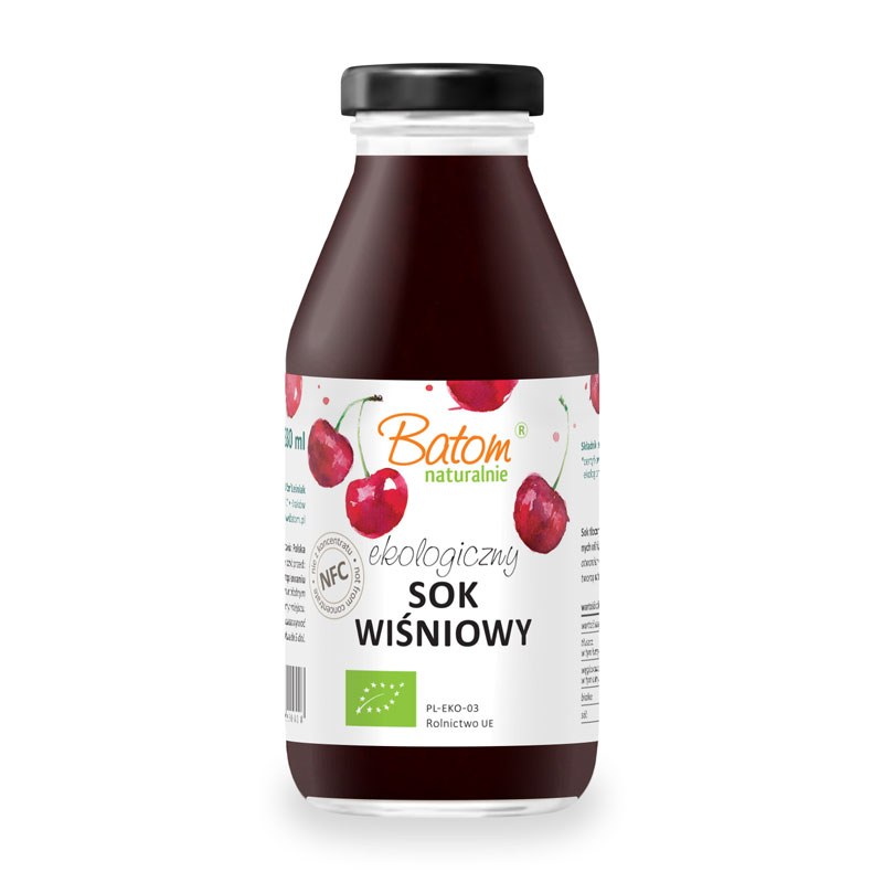 SOK WIŚNIOWY NFC BIO 330 ml - BATOM