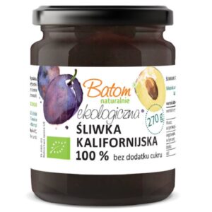 ŚLIWKA KALIFORNIJSKA BEZ DODATKU CUKRÓW BIO 270 g - BATOM