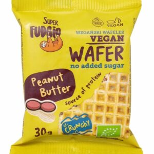 WAFELEK Z KREMEM ARACHIDOWYM I SOLĄ BEZ DODATKU CUKRU BIO 30 g - ME GUSTO (SUPER FUDGIO)