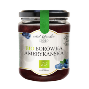 BORÓWKA AMERYKAŃSKA 80 % BIO 260 g - SAD DANKÓW