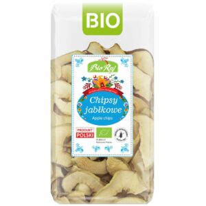 CHIPSY JABŁKOWE BEZGLUTENOWE BIO (POLSKA) 50 g - BIO RAJ