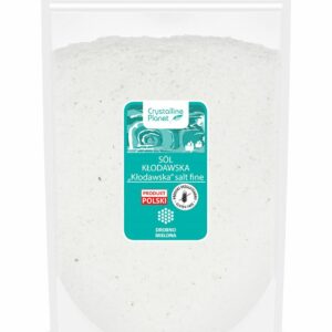SÓL KŁODAWSKA DROBNO MIELONA BEZGLUTENOWA 1 kg - CRYSTALLINE PLANET