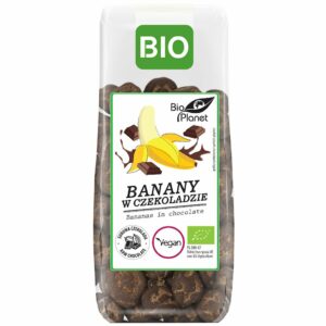 BANANY W SUROWEJ CZEKOLADZIE BIO 100 g - BIO PLANET