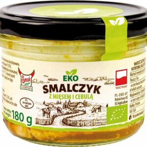 SMALEC Z MIĘSEM I CEBULKĄ BIO 180 g - SMAK EKO