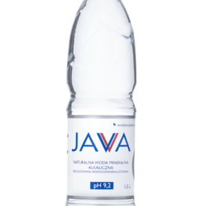 NATURALNA WODA MINERALNA ALKALICZNA NIEGAZOWANA 1,5 L - JAVA