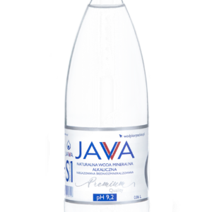 NATURALNA WODA MINERALNA ALKALICZNA NIEGAZOWANA 860 ml (SZKŁO) - JAVA