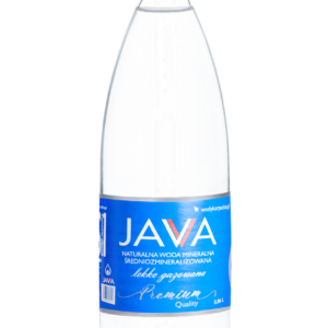 NATURALNA WODA MINERALNA ŚREDNIOZMINERALIZOWANA LEKKO GAZOWANA 860 ml (SZKŁO) - JAVA