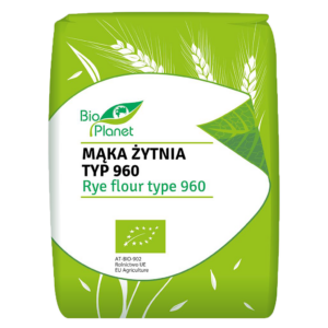MĄKA ŻYTNIA TYP 960 BIO 1 kg - BIO PLANET