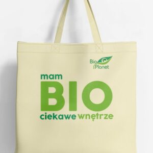 TORBA BAWEŁNIANA Z LOGO BIO PLANET