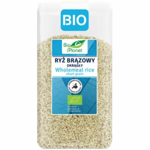 RYŻ BRĄZOWY OKRĄGŁY BIO 500 g - BIO PLANET