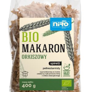 MAKARON (ORKISZOWY RAZOWY) ŚWIDERKI BIO 400 g - NIRO