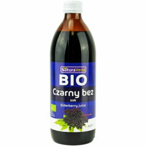 SOK Z CZARNEGO BZU BIO 500 ml - NATURAVENA