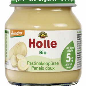 PASTERNAK BEZ DODATKU CUKRÓW BEZGLUTENOWY OD 5 MIESIĄCA DEMETER BIO 125 g (SŁOIK) - HOLLE