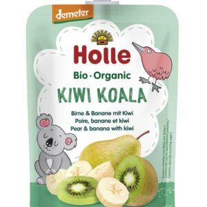 MUS KIWI KOALA (GRUSZKA - BANAN - KIWI) BEZ DODATKU CUKRÓW OD 8 MIESIĄCA DEMETER BIO 100 g - HOLLE