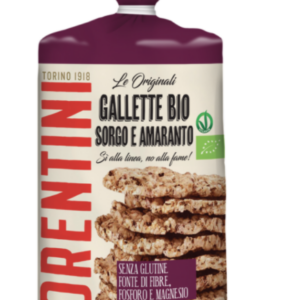 WAFLE Z SORGO I AMARANTUSA BEZGLUTENOWE BIO 120 g - FIORENTINI